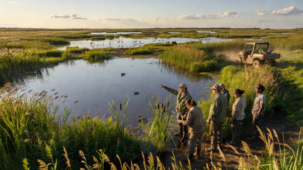 Federal Grants Boost Midwest Wetland Pond Restoration