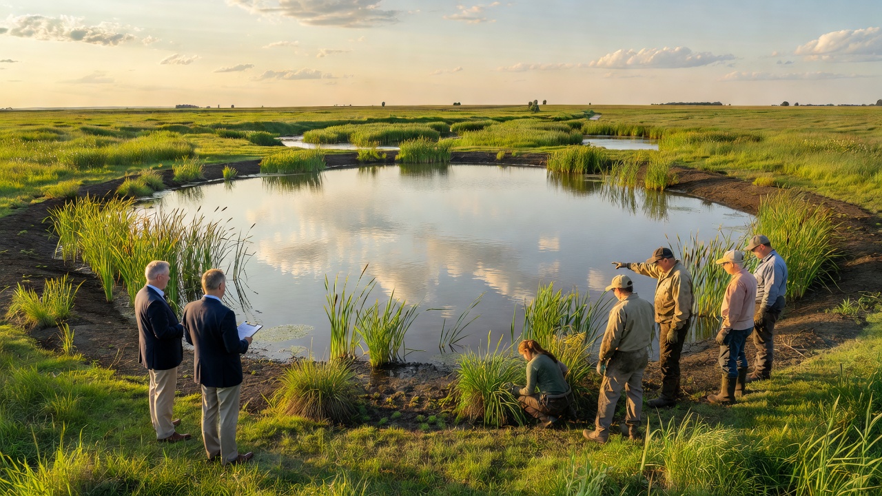 Federal Grants Boost Midwest Wetland Pond Restoration